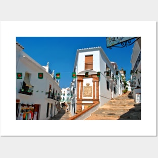 Frigiliana Andalucia Costa Del Sol Spain Posters and Art